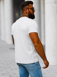 Vīriešu t-krekls balts OZONEE O/7766T