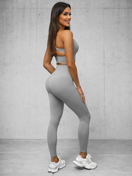 Sieviešu sporta tērps pelēks OZONEE O/YJS7714