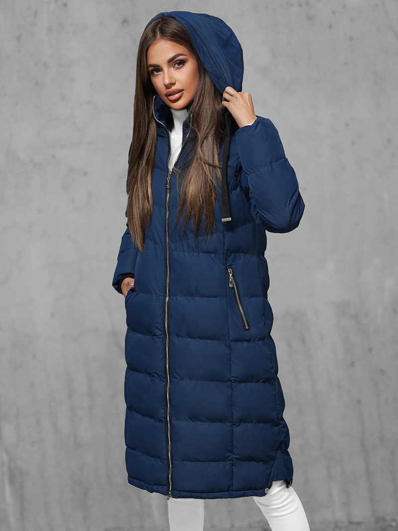 Sieviešu jaka tumši zila OZONEE JS/M736/215