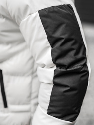 Vīriešu ziemas jaka balta OZONEE O/M798