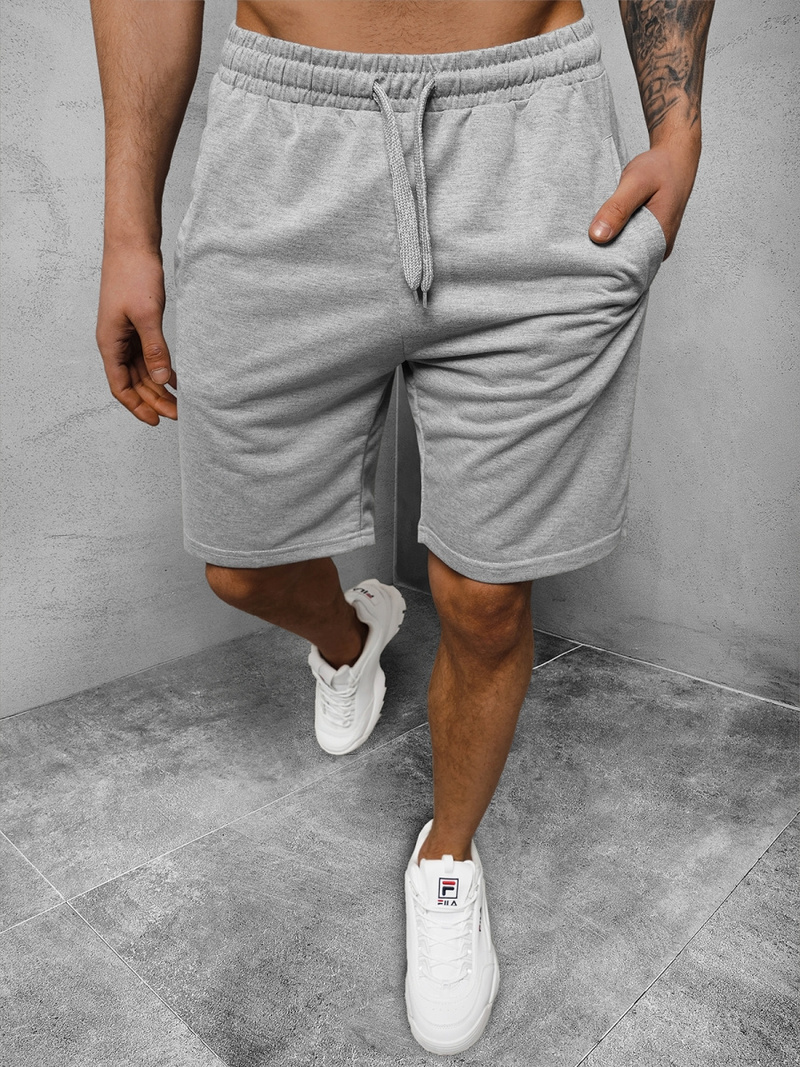 Vīriešu sporta šorti pelēks OZONEE JS/8K100/2