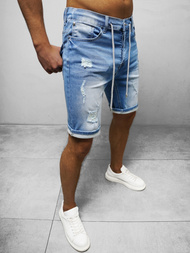 Vīriešu šorti debesu gaiši debesu zili OZONEE NB/MP0060B