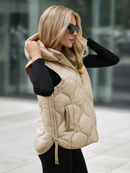 Sieviešu veste smilšu OZONEE JS/5M3235/62
