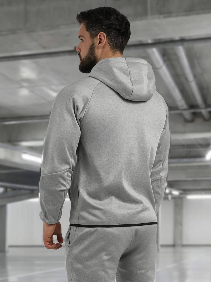 Vīriešu treniņtērps pelēks OZONEE JS/8C1966/2