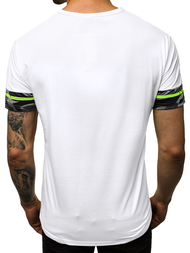 Vīriešu T-krekls balts OZONEE JS/SS10976