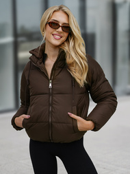 Sieviešu jaka šokolāde OZONEE JS/16M9187/158