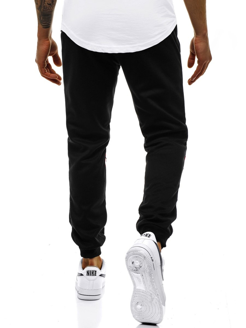 Vīriešu sporta bikses melnas OZONEE JS/JZ11016