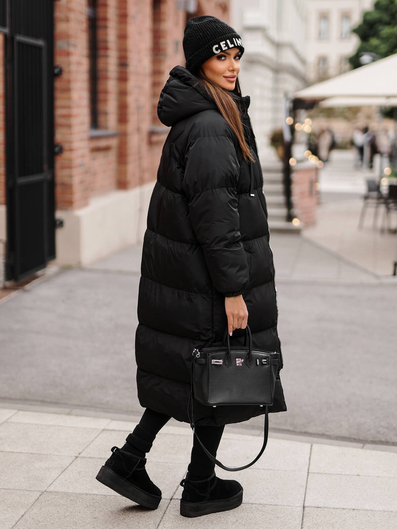 Sieviešu jaka melna OZONEE JS/5M3163/392Z