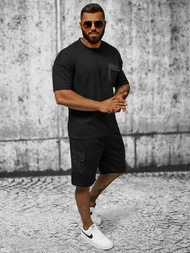 Vīriešu Treniņtērps Melns OZONEE JS/8C1132/3