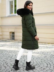 Sieviešu jaka haki OZONEE O/W377Z