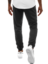 Vīriešu sporta bikses melnas-grafīta OZONEE JS/JZ11003