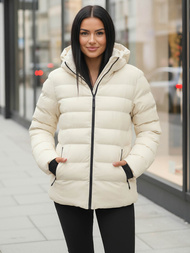 Sieviešu ziemas jaka ecru OZONEE JS/M769/281