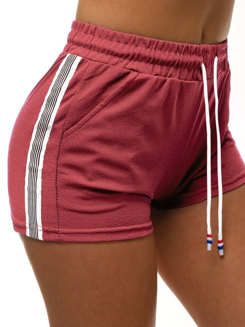 Sieviešu sporta šorti sārti OZONEE JS/1023/B17/B