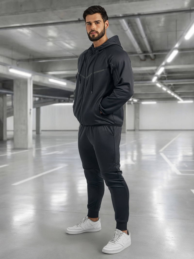 Vīriešu Treniņtērps Tumši Zils OZONEE JS/8C1966/25