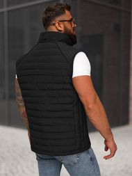 Vīriešu veste melna OZONEE JS/31M5063/392