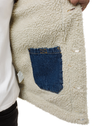 Vīriešu džinsu jaka debesu zila OZONEE JB/JP1156Z