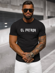 Vīriešu t-krekls melns OZONEE O/T7283