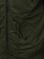 Vīriešu parka virsjaka haki OZONEE JD/390