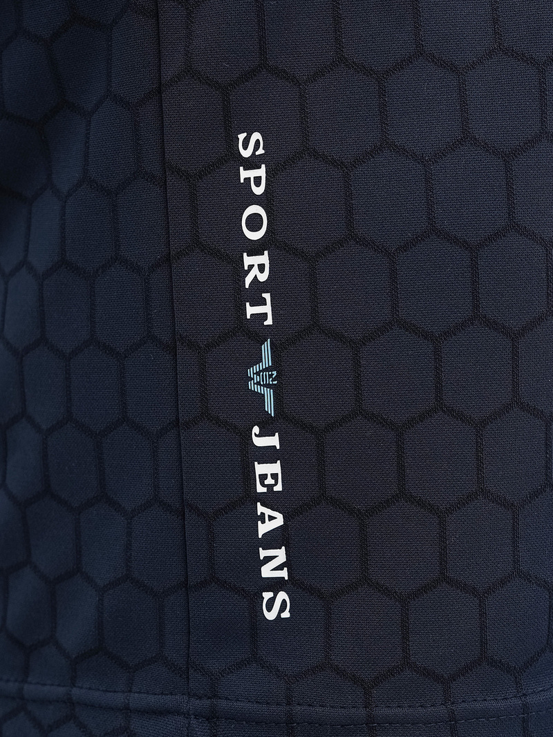 Vīriešu polo krekls tumši zila OZONEE O/QQ922