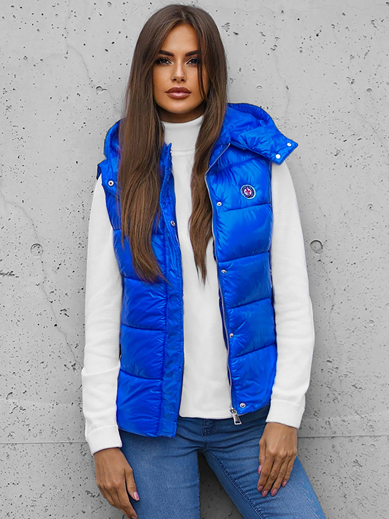 Sieviešu veste debesu zila OZONEE O/SW025/2Z