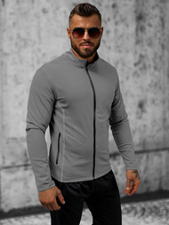 Vīriešu pārejas virsjaka pelēka OZONEE JS/M10309