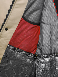 Vīriešu ziemas jaka smilšu OZONEE JS/22M322/62