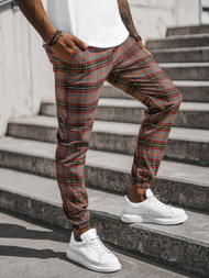 Vīriešu chino bikses krāsaini OZONEE DJ/2284/22Z