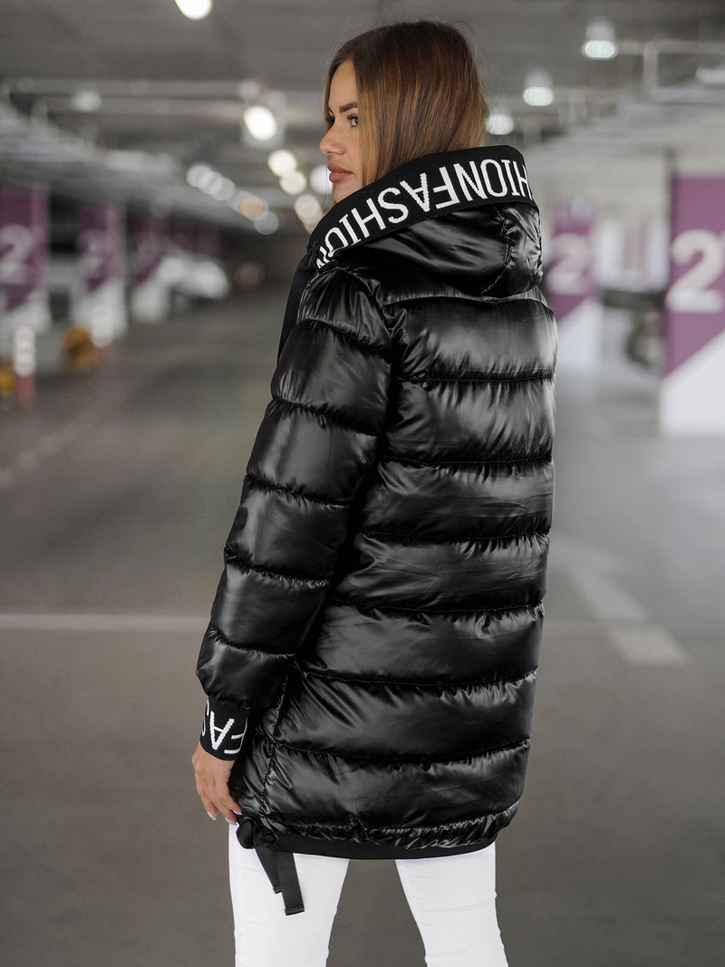 Sieviešu jaka melna OZONEE JS/5M3188/392Z