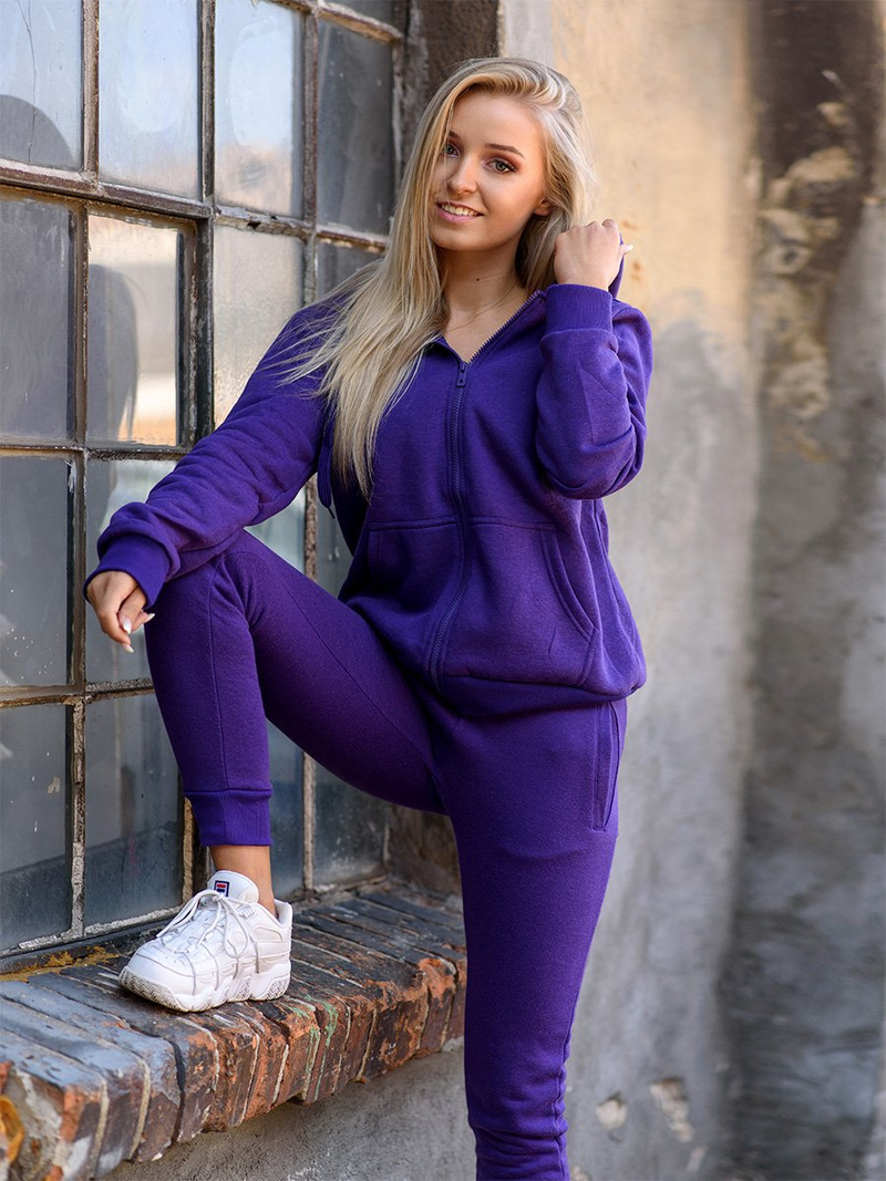 Sieviešu sporta bikses violetas OZONEE JS/CK01/30