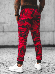 Vīriešu sporta bikses sarkanas OZONEE JS/KZ15Z