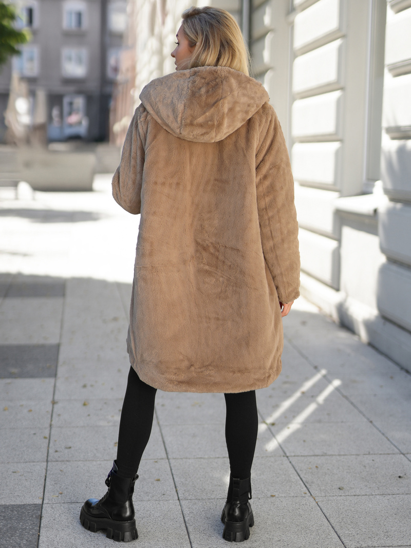 Sieviešu garā ziemas jaka melna OZONEE JS/5M3352/392