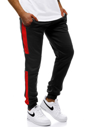 Vīriešu sporta bikses melnas OZONEE JS/JZ11013