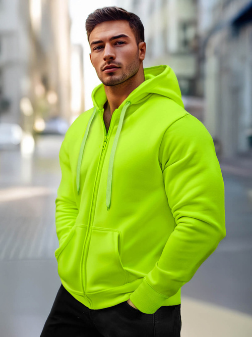 Vīriešu jaka ar kapuci akvamarīns OZONEE JS/2008/72