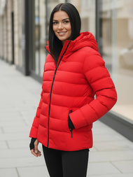 Sieviešu ziemas jaka sarkana OZONEE JS/M769/270