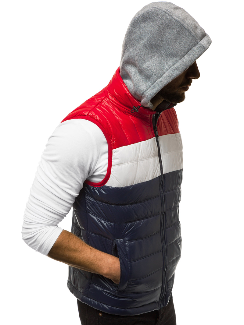 Vīriešu veste tumši zila OZONEE N/6105