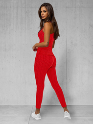 Sieviešu sporta tērps debesu sarkans OZONEE JS/YW88037/5Z