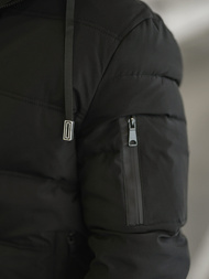 Vīriešu jaka melna OZONEE JS/31M5003Z