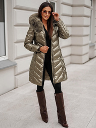 Sieviešu jaka zelts OZONEE JS/16M9100/403Z