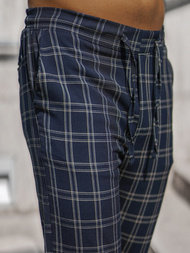 Vīriešu chino bikses tumši zili OZONEE DJ/2288/22Z