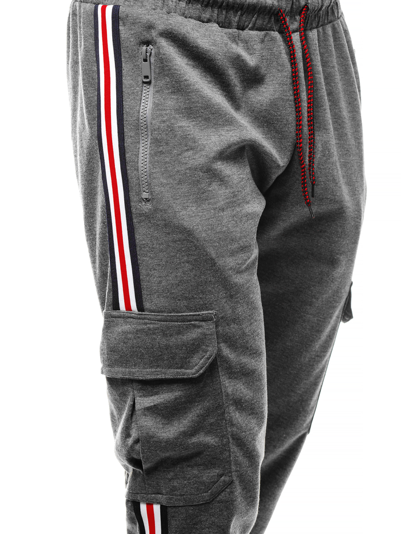 Vīriešu sporta bikses grafīta OZONEE JS/JZ11009Z