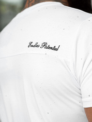 Vīriešu t-krekls balts OZONEE O/QQ1387