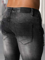 Vīriešu džinsi debesu melni OZONEE NB/MP0075NZ