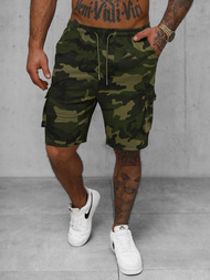 Vīriešu sporta šorti zaļas OZONEE JS/8K282/29