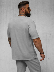 Vīriešu t-krekls pelēks OZONEE O/Y960T