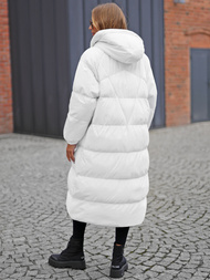 Sieviešu jaka balta OZONEE JS/5M3163/281Z