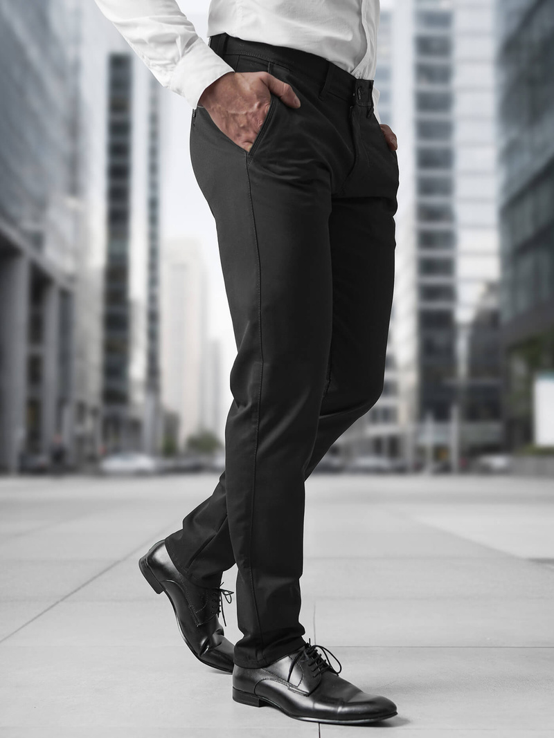 Vīriešu Bikses Melni OZONEE V/5100