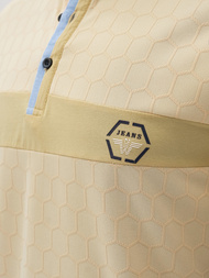 Vīriešu polo krekls smilšu OZONEE O/QQ922