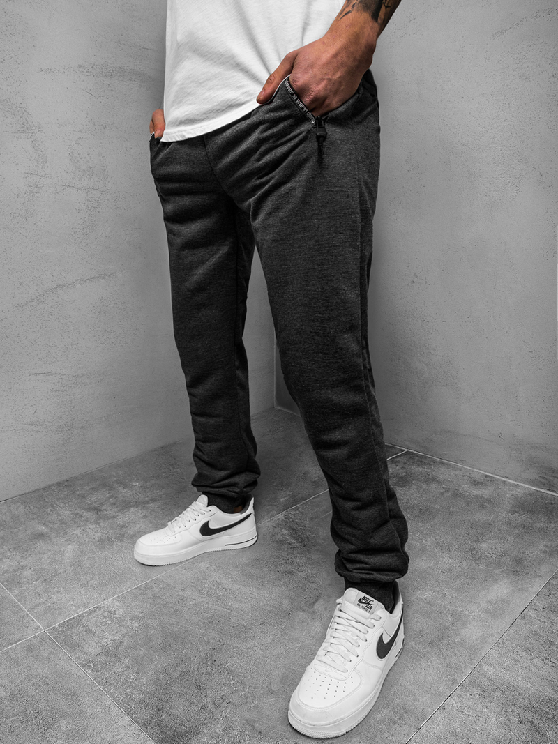 Vīriešu sporta bikses grafīta JS/XW002SZ