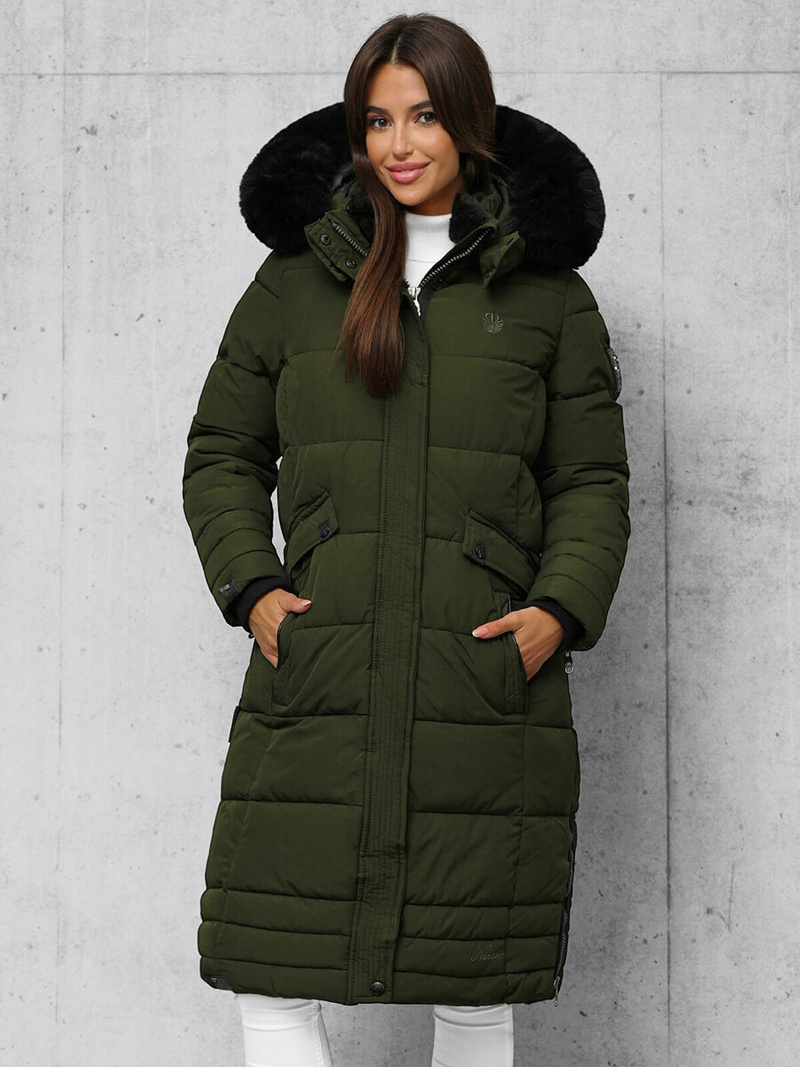 Sieviešu jaka haki OZONEE O/W377