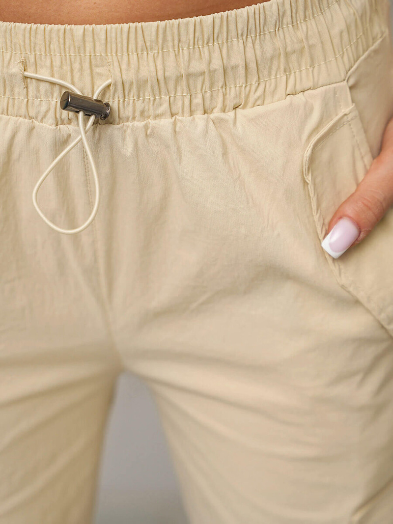 Sieviešu bikses ecru OZONEE O/TT00393